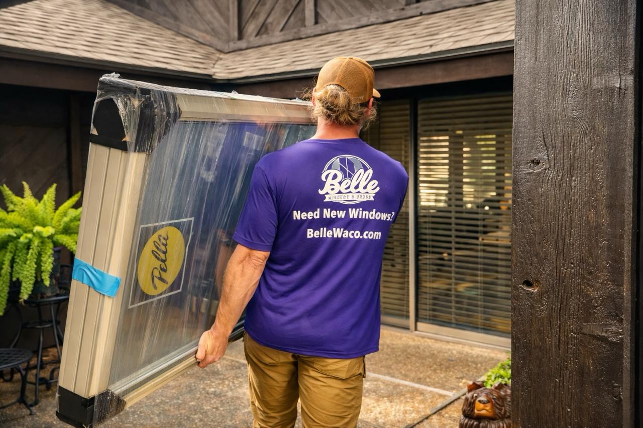 Belle window service at a residential property