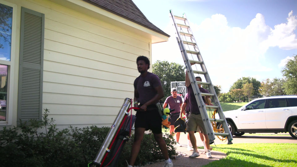 Belle residential service at a Waco-area home