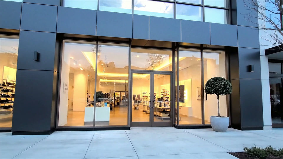 Belle cared-for commercial entrance